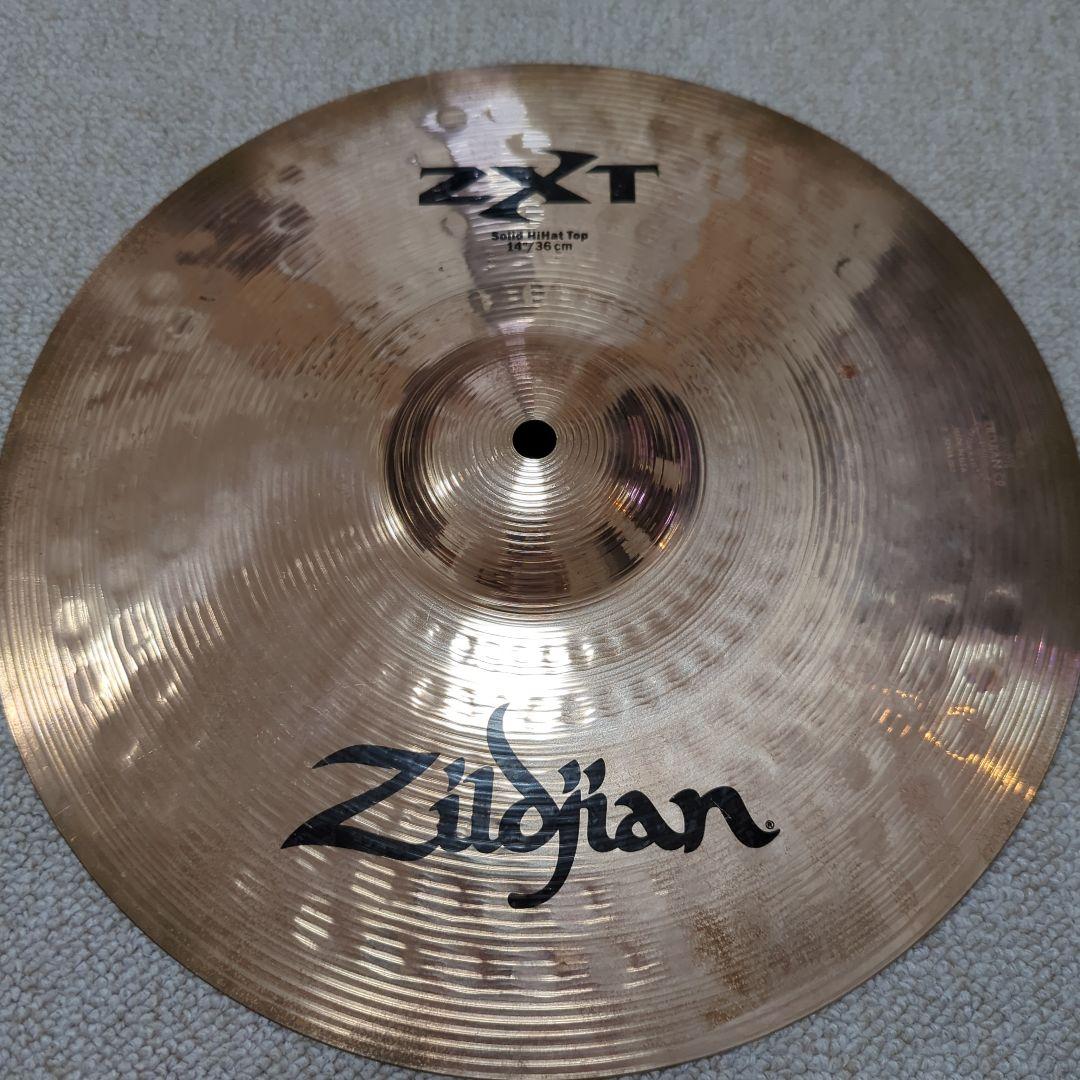 ジルジャンZXT　ソリッドハイハット　トップボトムペア