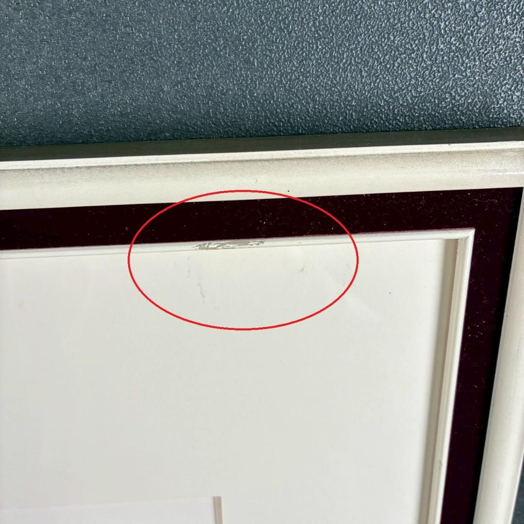 ベルナール・シャロワ「瞑想」リトグラフ 直筆サイン入り 真正証明書有