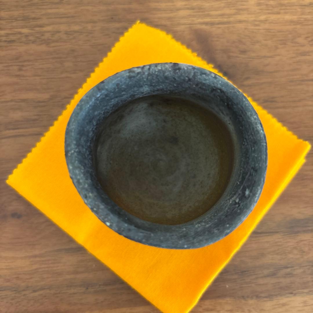 金重潤平　備前酒呑 共箱 共布 栞付き