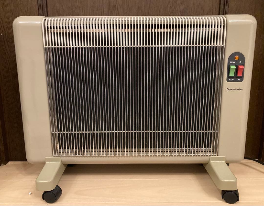 夢暖房 遠赤外線パネルヒーター 660型 キャスター付き 安全設計 Amazon