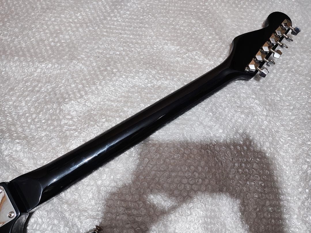 FLYSTAR エレキギター ストラトキャスター オールブラック