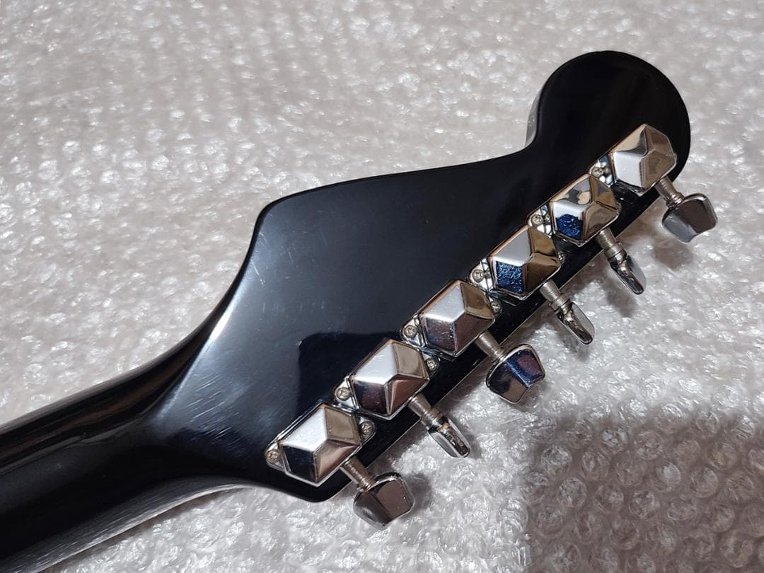 FLYSTAR エレキギター ストラトキャスター オールブラック