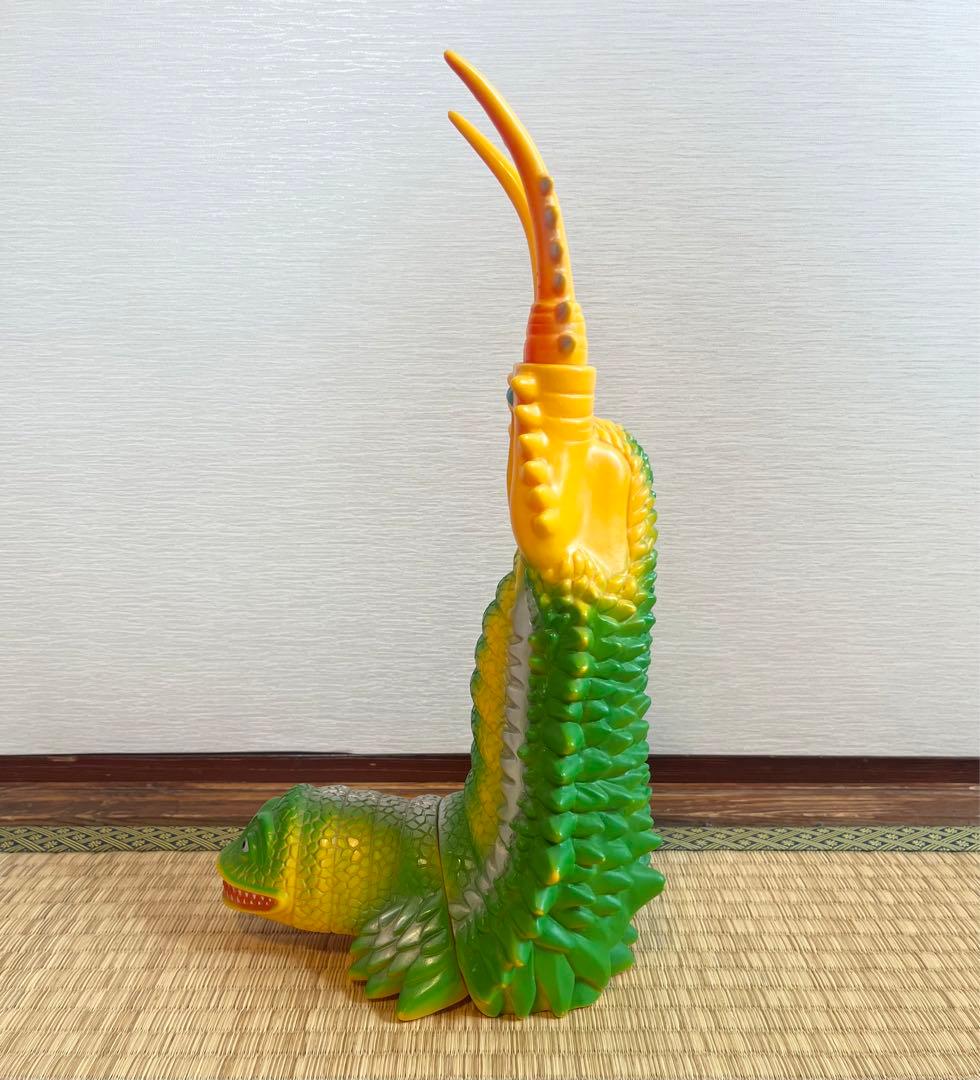 ブルマァク バンダイ ジャイアント ツインテール 復刻版ソフビ 怪獣 39cm