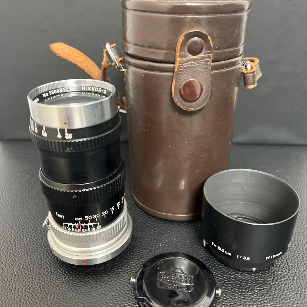 Nikon NIKKOR-Q 135mm F3.5 Sマウント Nikon 日本光学 Nikkor-Q・C 135mm F3.5 Lマウント - 晴れ時々ジャズ