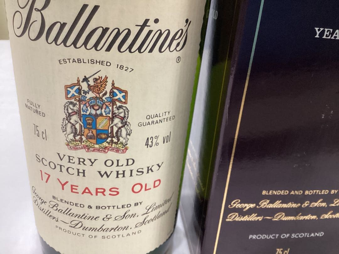 バランタイン17年 ジョニーウォーカーエキストラスペシャル サントリー