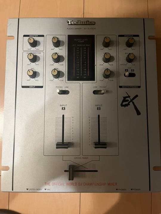 Technics SH-DJ1200 動作確認済み クロスフェーダー未使用品交換