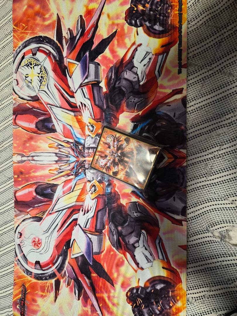 超CS Ⅷ特製ラバーマット レッドゾーンF プレイマット スリーブ 超CS