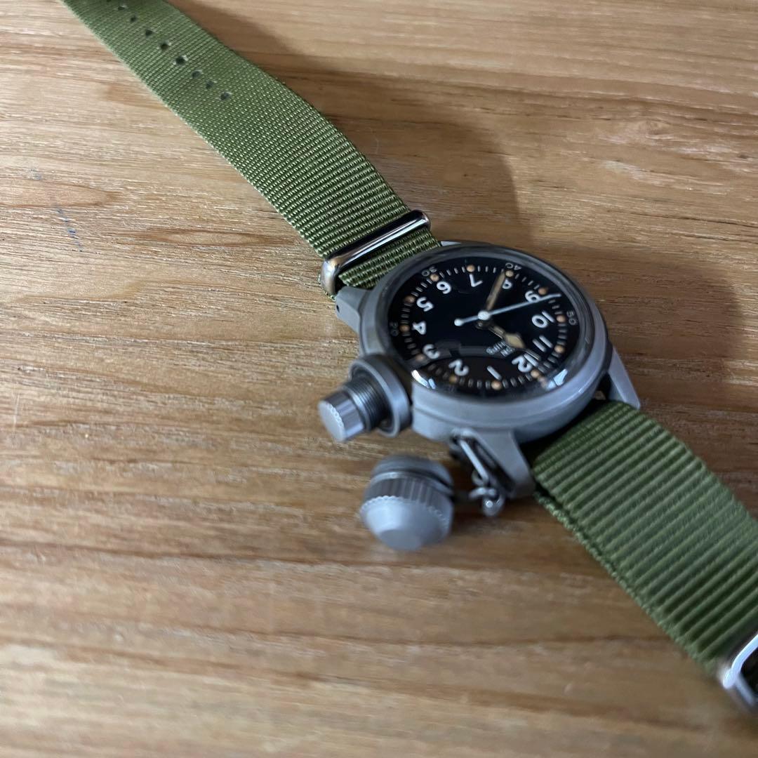ジャンク品　Hamilton ハミルトン　USN buships 特殊時計