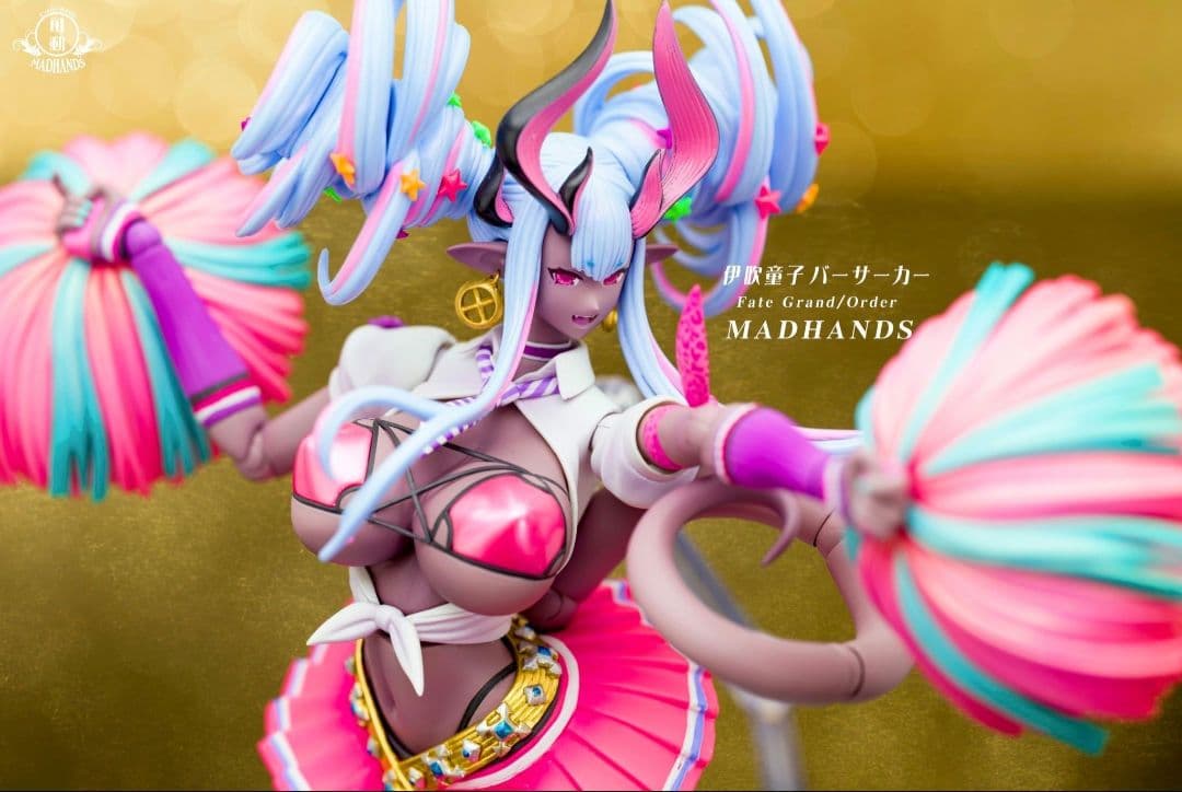 FGO『伊吹童子』可動カラーレジンキット 解禁!】MADHANDS 新作お披露目！ ・伊吹童子 可動カラーレジン