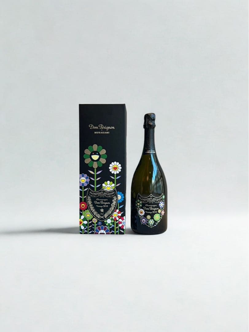 限定コラボ・箱付】ドンペリニヨン × 村上隆 2015 白 ギフトボックス付き