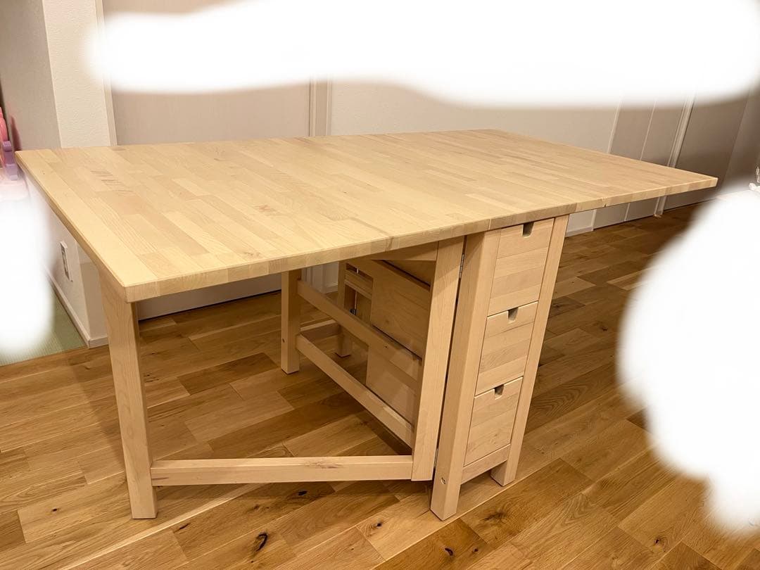 NORDEN,ノールデン,ゲートレッグテーブル,バーチ