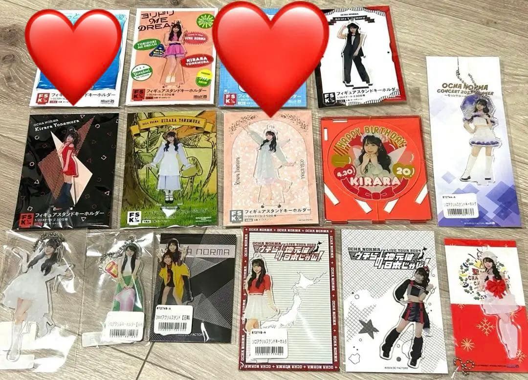 OCHA NORMA 米村姫良々FSK 新品未開封アクリルキーホルダー