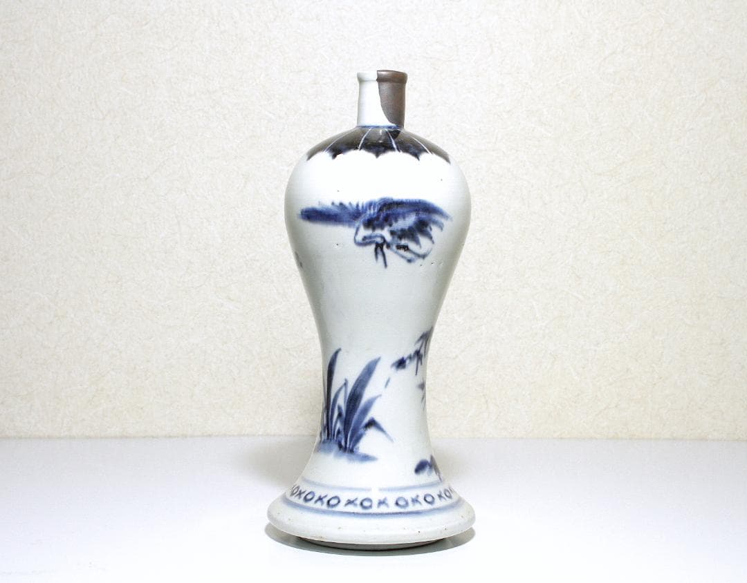 江戸中期 古伊万里 銀継ぎ 御神酒大徳利