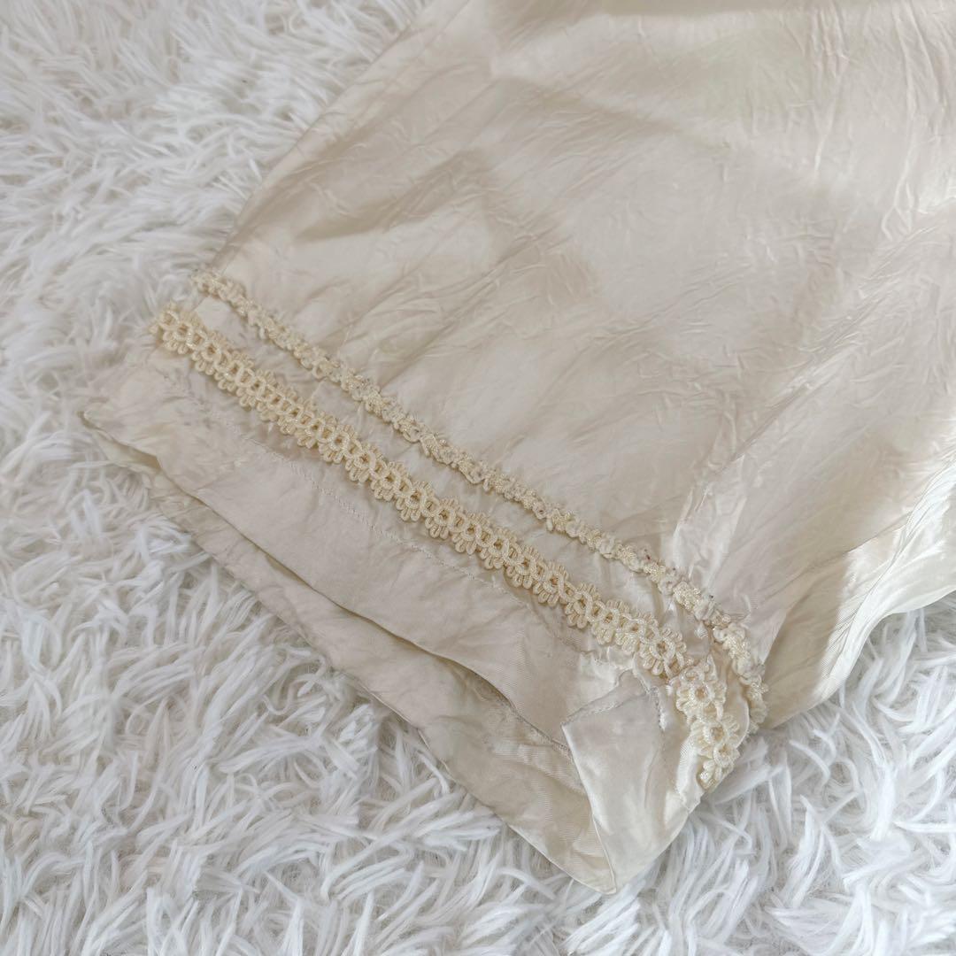 希少　COMMEdesGARCONS レース　サテンサルエルパンツ