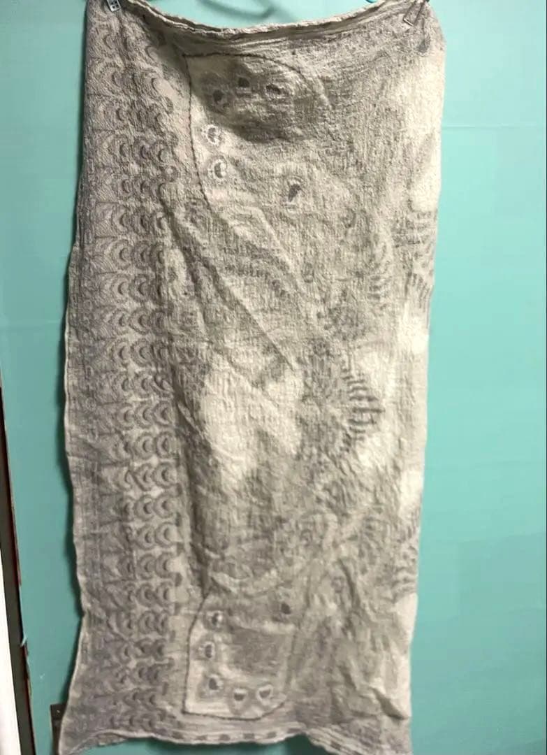 椎名林檎ストール　再生案件　ベージュ ストール – SR猫柳本線 猫キヲスク