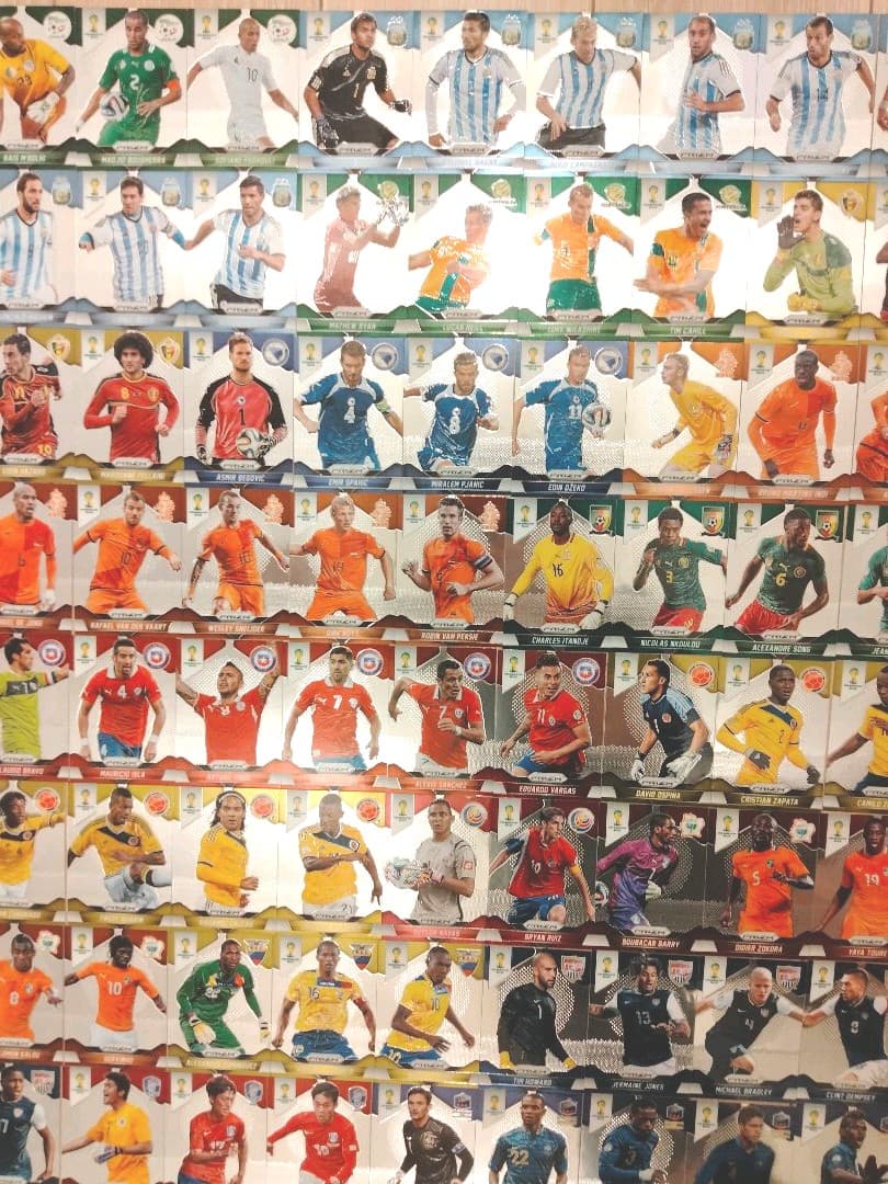 【貴重】コンプ panini prizm  2014  ベースカード 201種