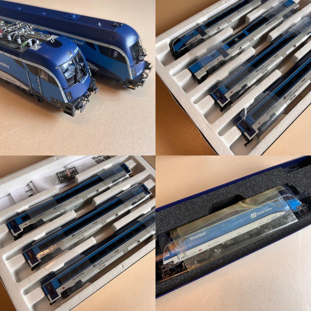 Roco ČD Railjet チェコレールジェット フル編成 カプラー加工品