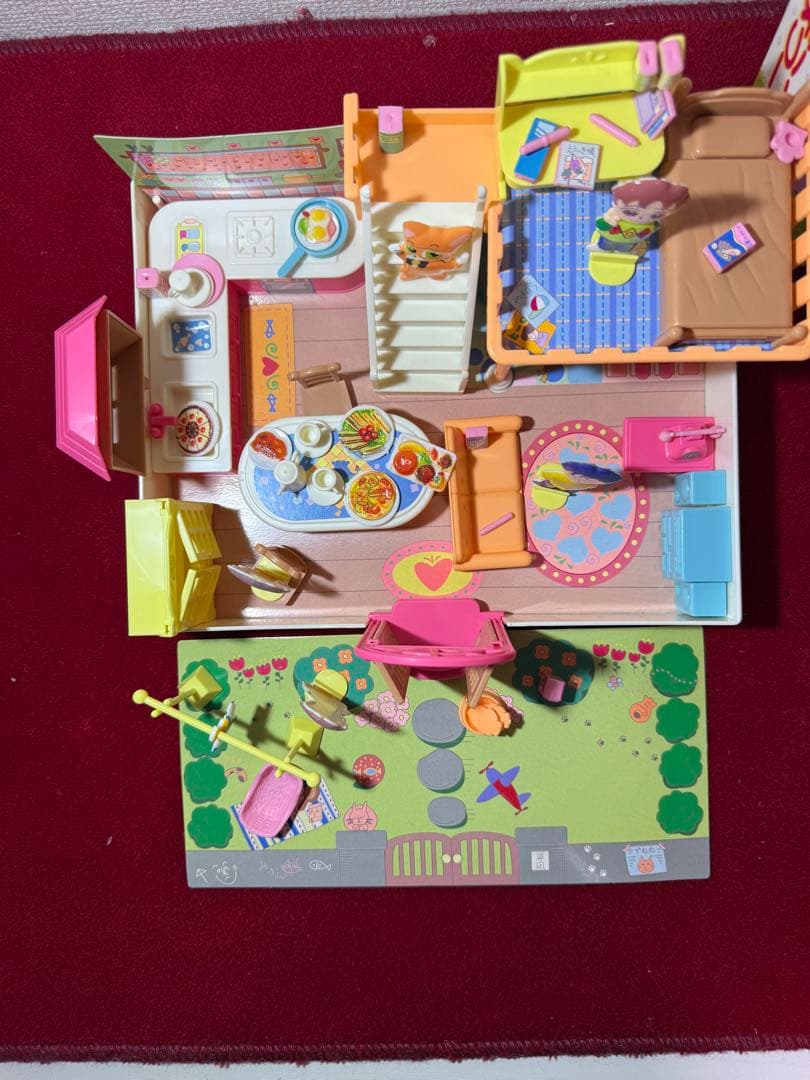 【草凪家であそぼうニャン／バンダイ 1992年製】