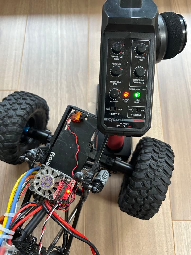 アキシャル scx10 novak GoaT 3s 18.5tモーター 京商