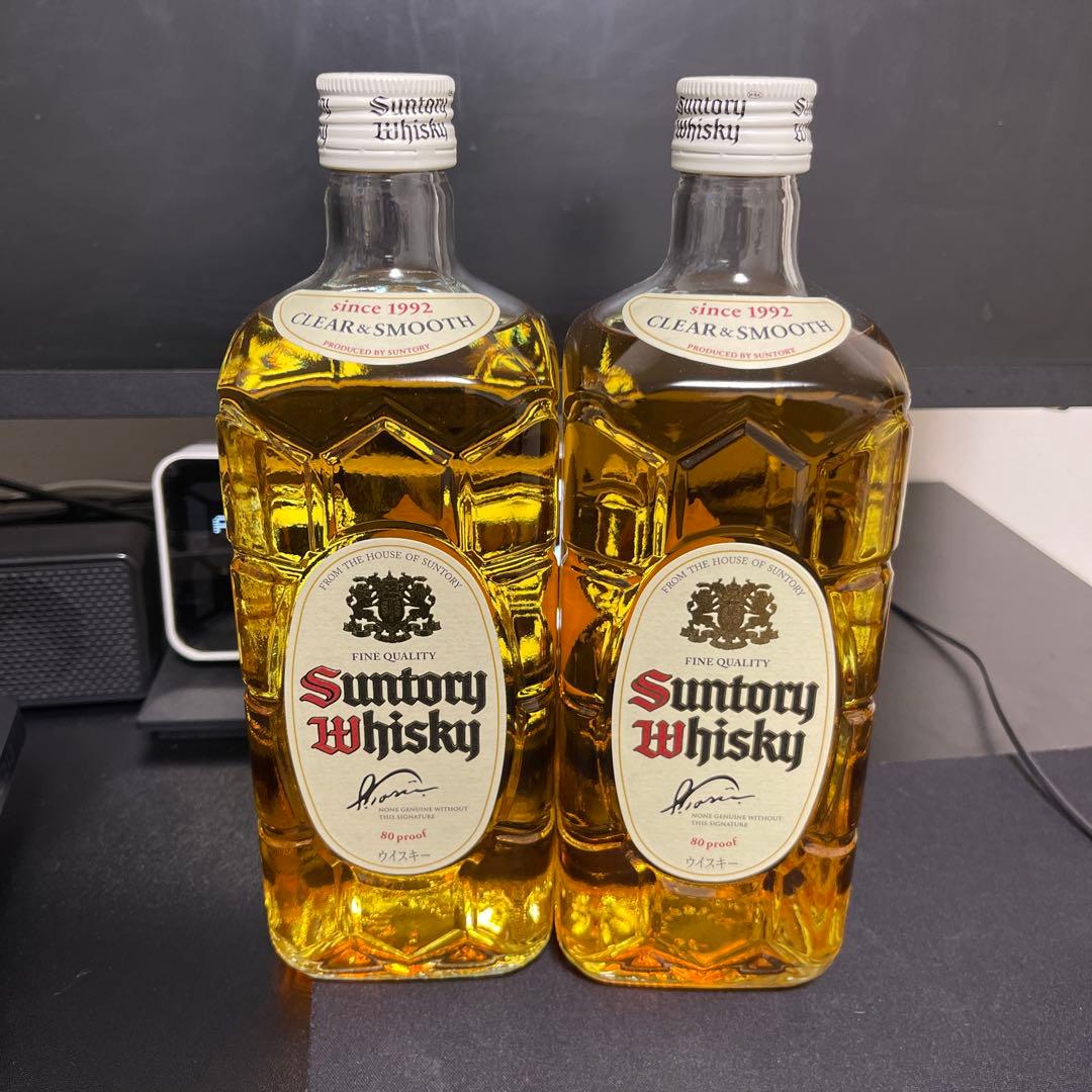 【限定品】サントリーウイスキー 【白角】2本セット SUNTORY（サントリー）ウイスキー 白角 700ml ◇4本セット 終売 限