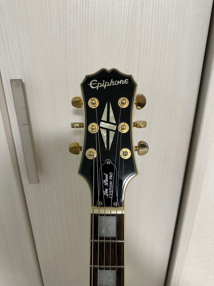 ギター Epiphone Les Paul Custom Pro White