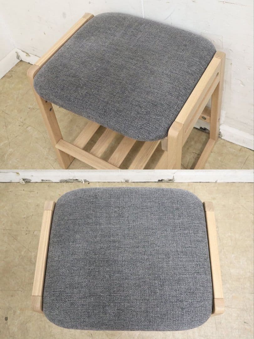 【Falissファリス】スツール・チェア・学習椅子・勉強・FLC-802MOGY