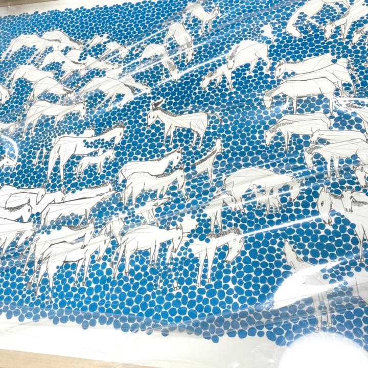 値下☆ミナペルホネン 販売 完売 oasis オアシス 額装ポスター 伊勢丹