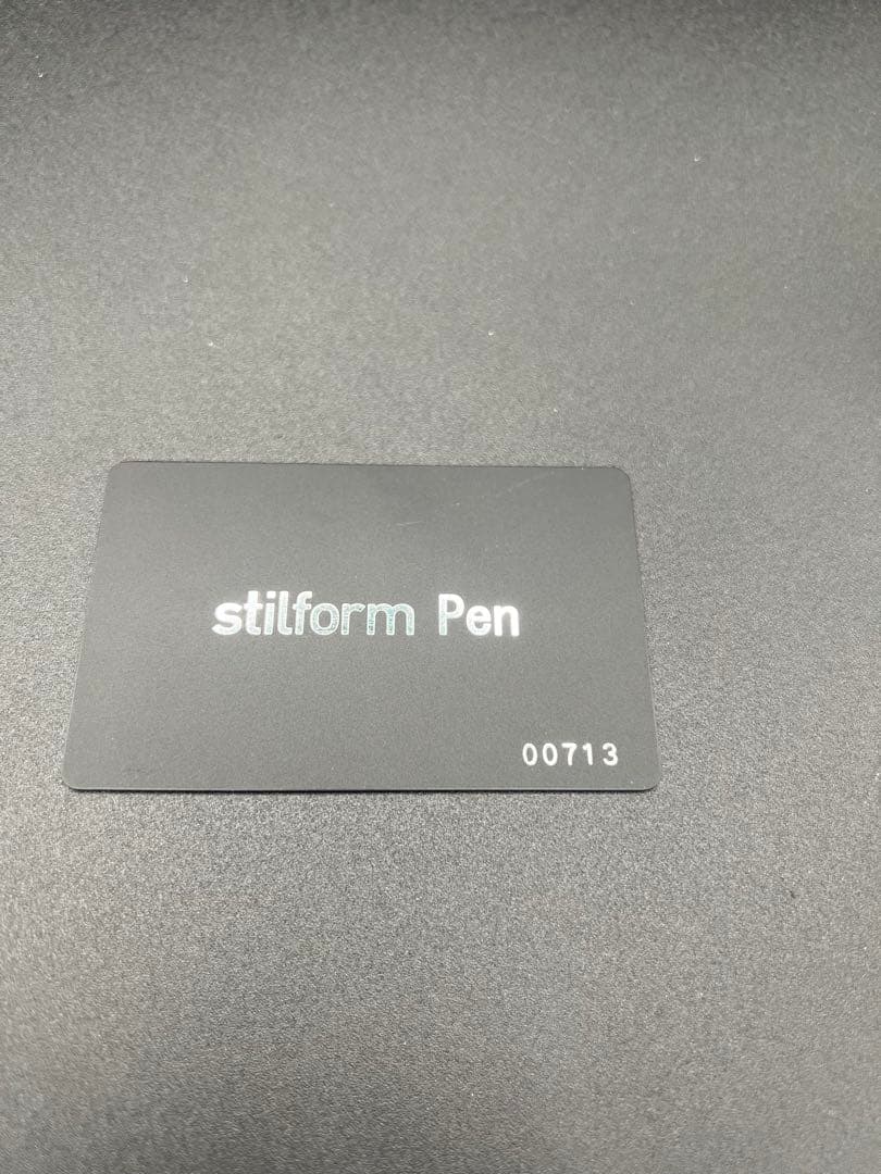 限定値下げ‼️スティルフォーム ボールペン チタニウムDLC