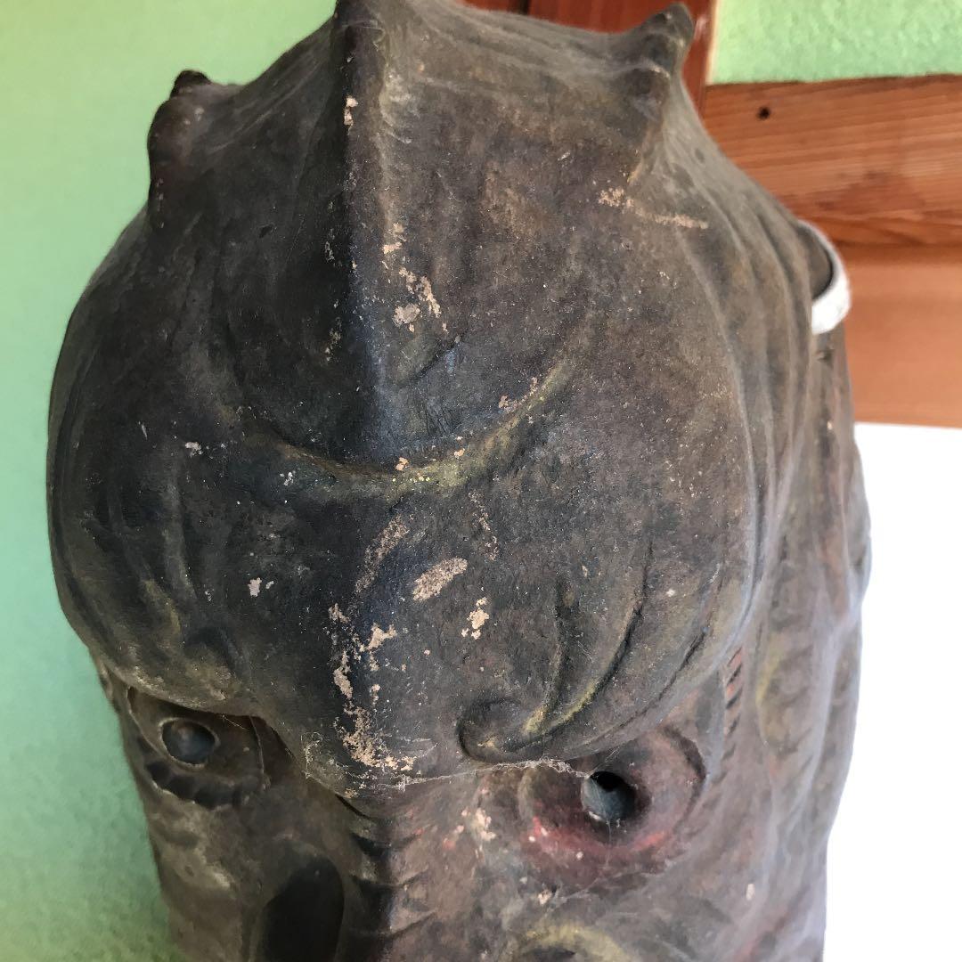 古い伎楽面迦楼羅面？大巾値下げ古い箱見つかる