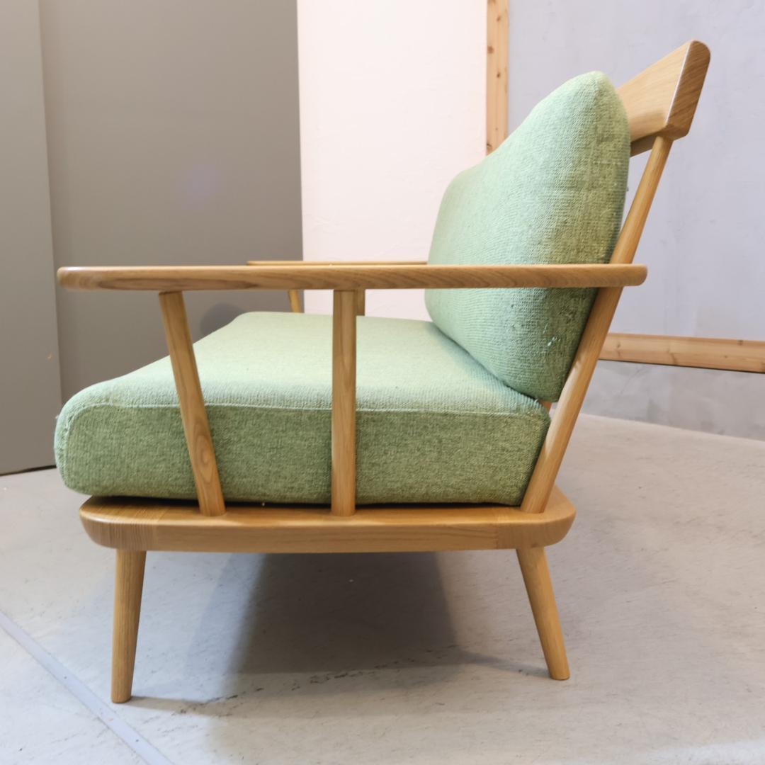 HIDA 飛騨産業 つぐみ 3人掛けソファ キツツキ ホワイトオーク 飛騨