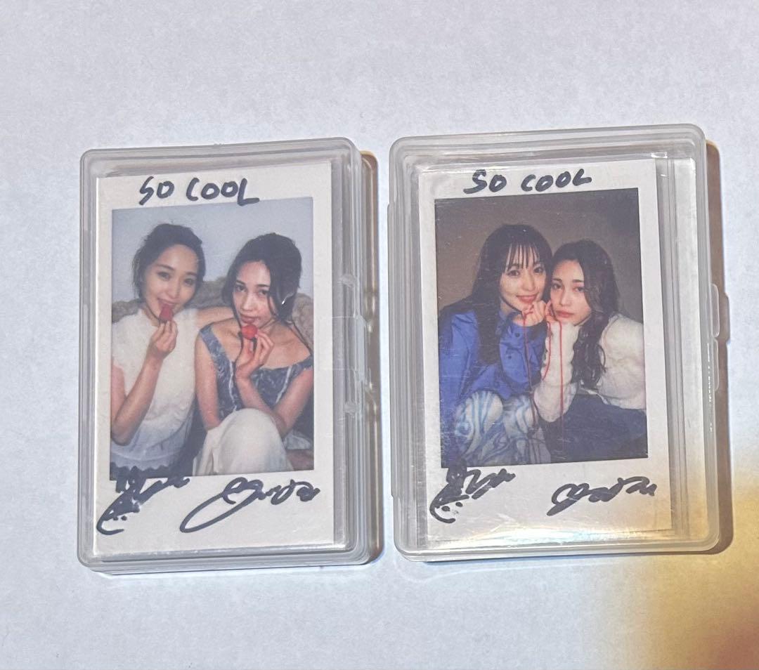 SO COOL 菅井友香 中村ゆりか チェキ風カード チェイサーゲームW