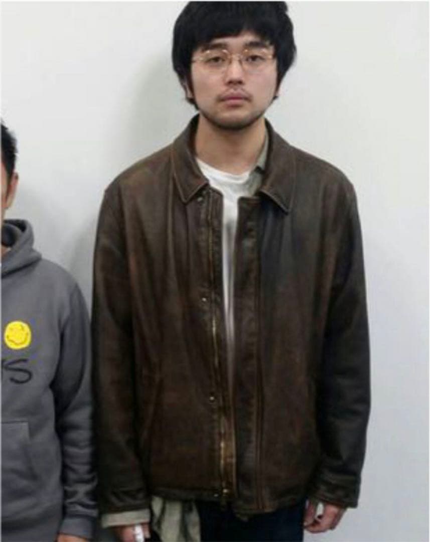 OLD GAPシングル レザーライダース King Gnu井口理 着用 メンズ King