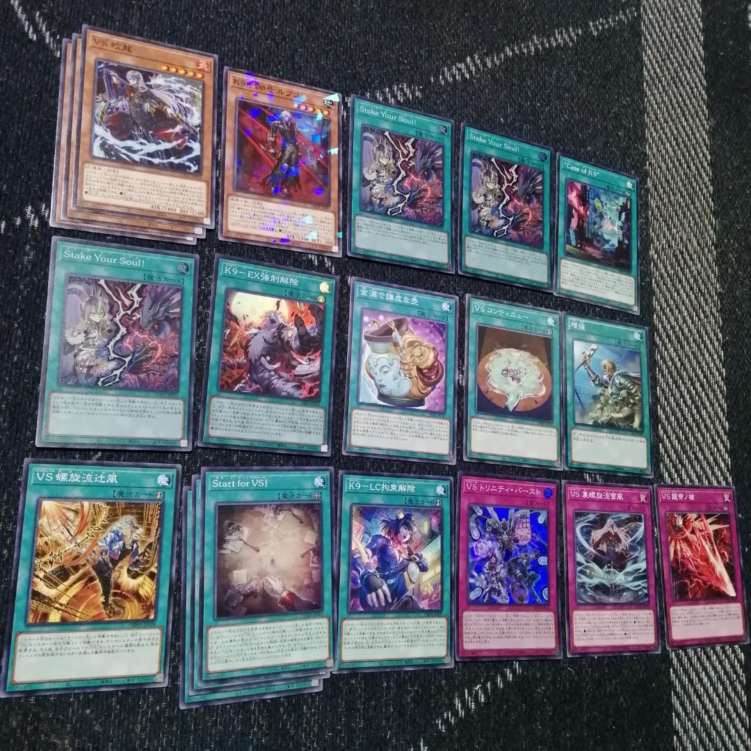 遊戯王　ヴァンキッシュソウル　VS　K9　デッキ　VSK9　ヨクル[03755]