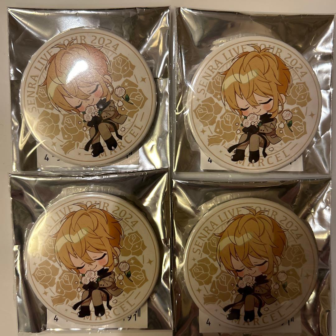 浦島坂田船 センラ ワンマン MARCEL 缶バッジ デフォルメ GOSSIP GOODS