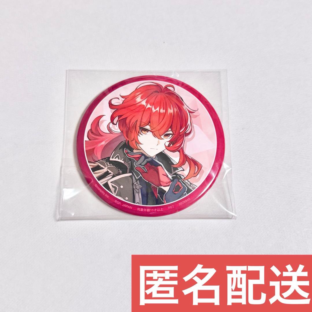 原神 セガ ナムコ プライズ 缶バッジ ディルック - メルカリ