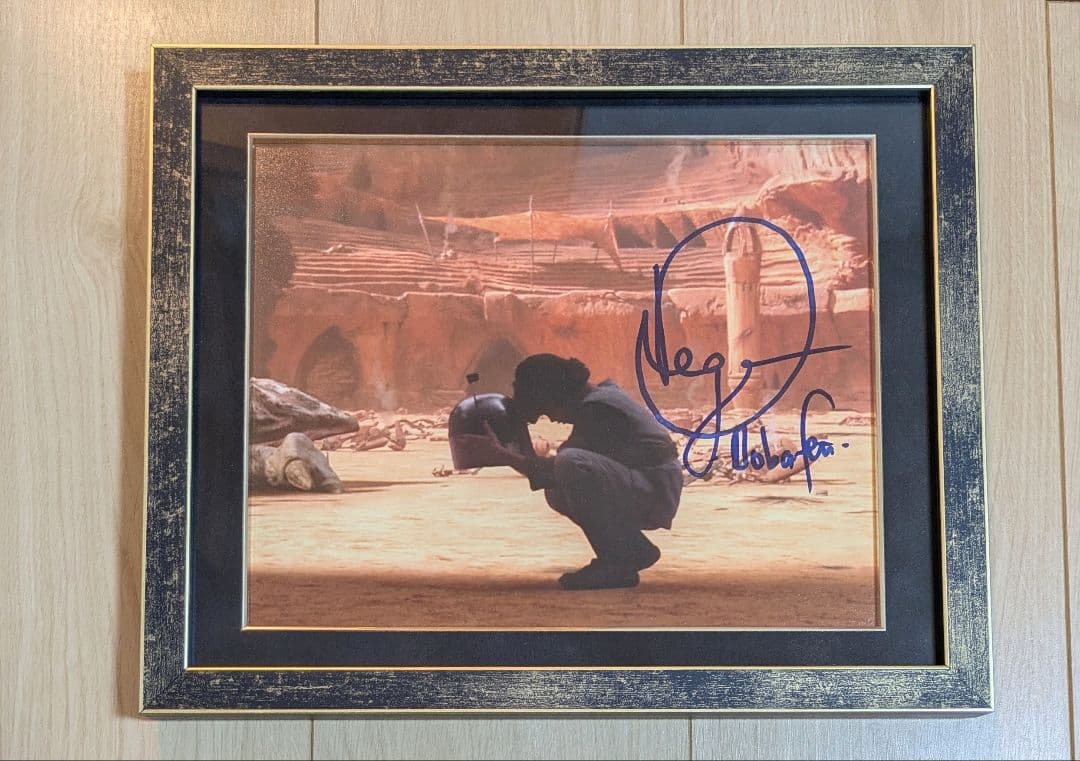 1/16迄出品 STARWARS　テムエラ・モリソン　ダニエル 直筆サイン