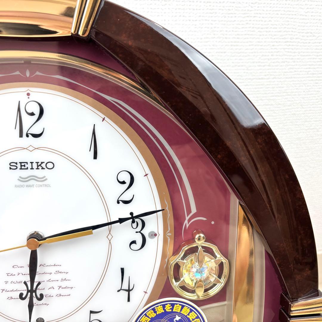 【希少品】SEIKO 電波からくり時計 RE553B
