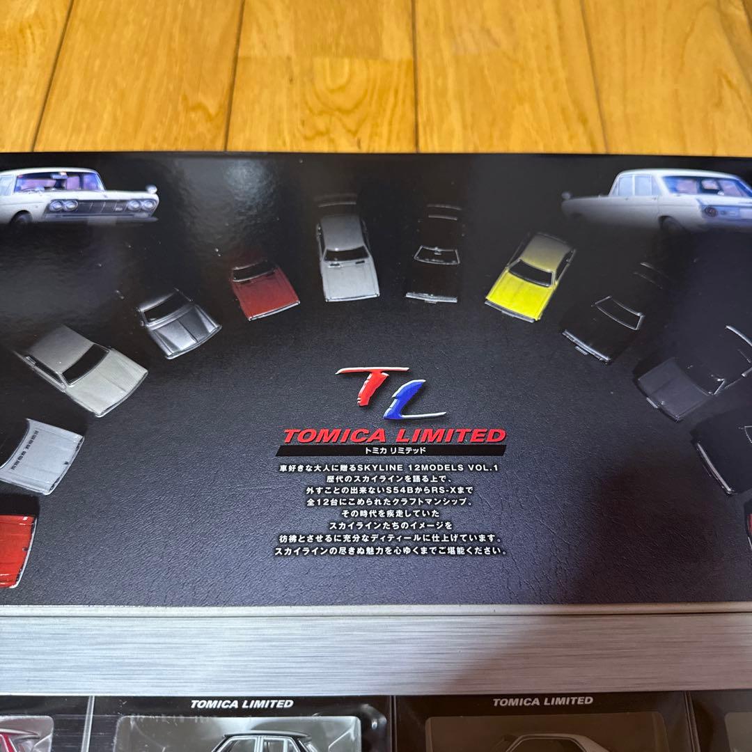 ミニカー TOMICA NISSAN SKYLINE 12 MODELS VOL.1
