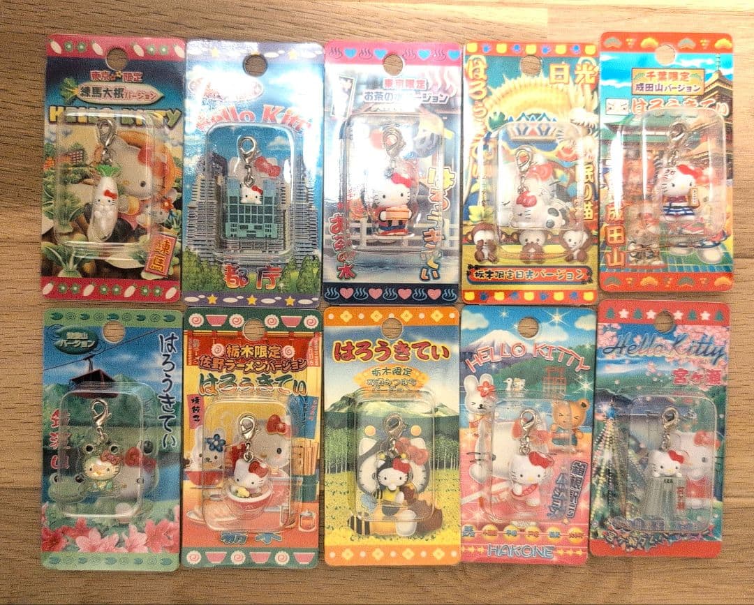 ご当地キティ ファスナーマスコット ハローキティ　根付　ストラップ　まとめ②