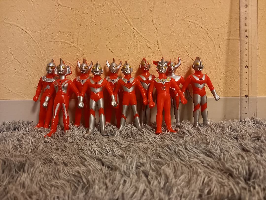 希少品ありウルトラマンフィギュアソフビ141体セット