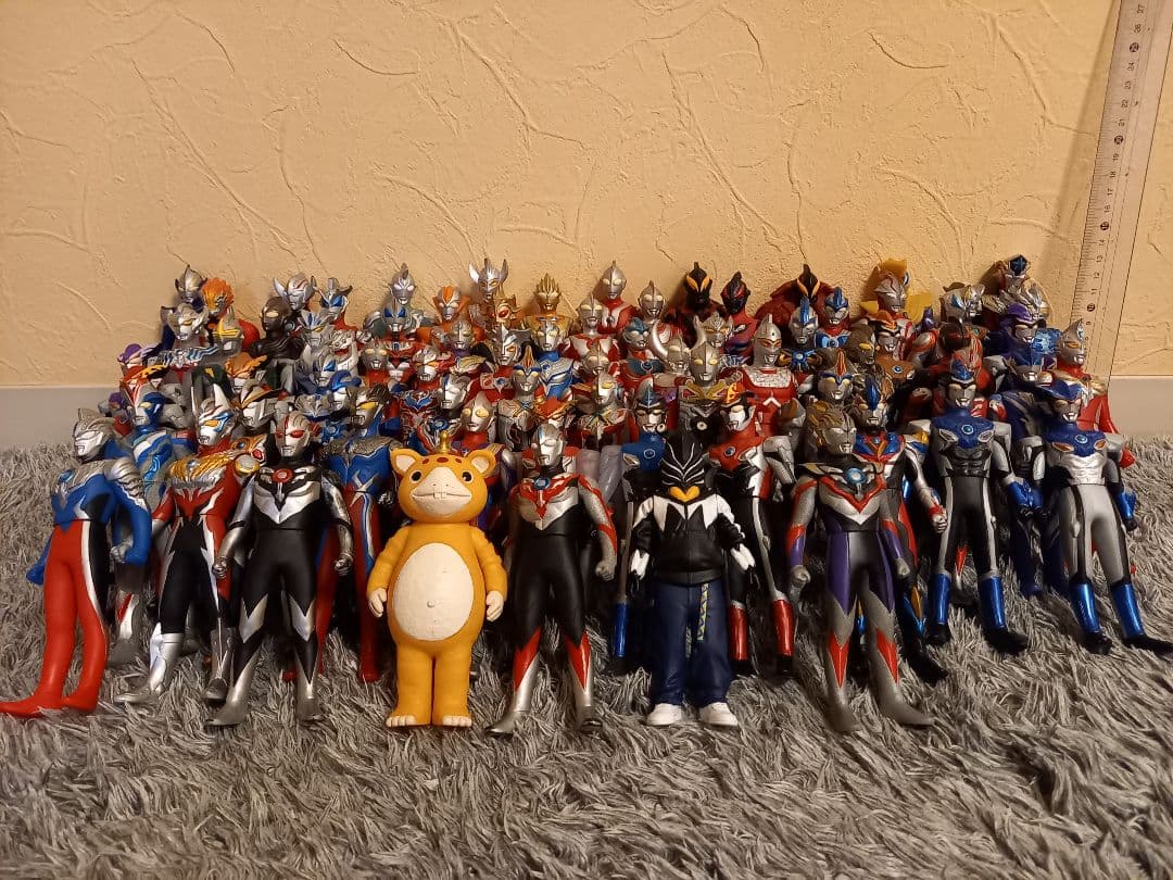 希少品ありウルトラマンフィギュアソフビ141体セット