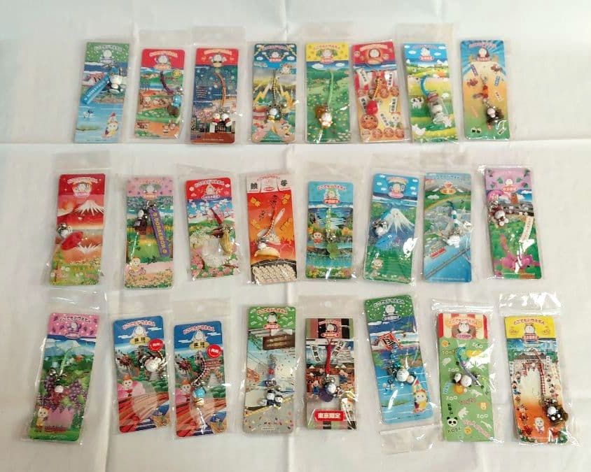 どこでもドラえもん　根付け　ビーズ根付け　ストラップ　チャーム　24個