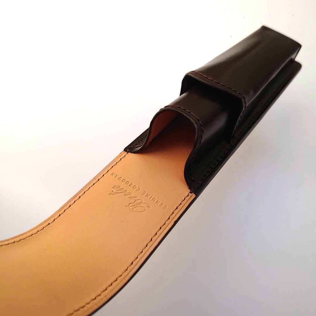 brelio コードバン ペンケース1本差し