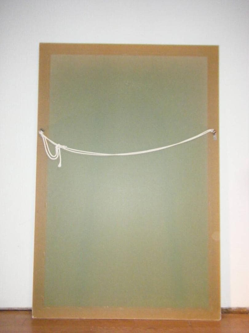 真作】版画 ヒロ・ヤマガタ シルクスクリーン 森の小径 名品 T12