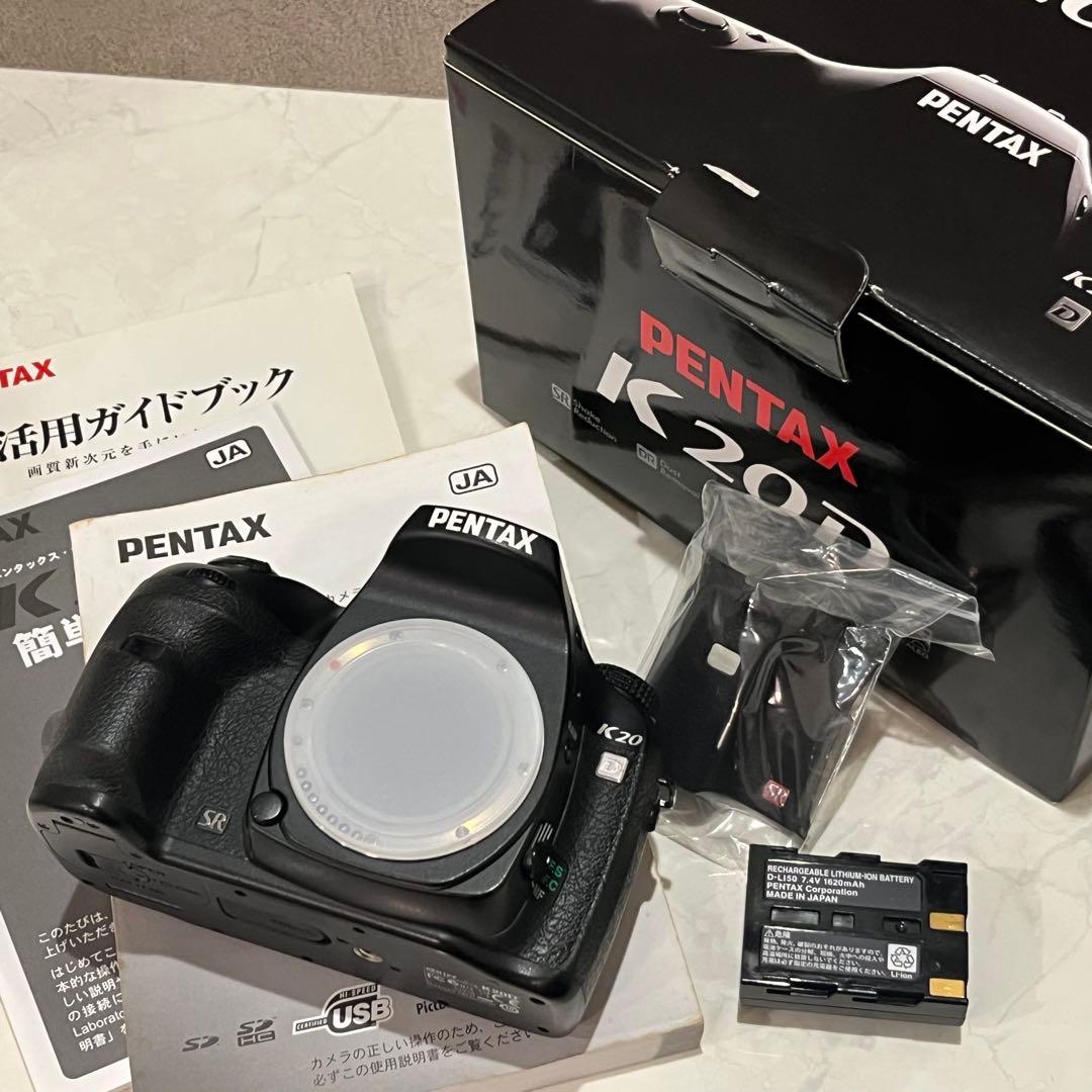 PENTAX K20D デジタル一眼レフカメラ 本体 バッテリー付
