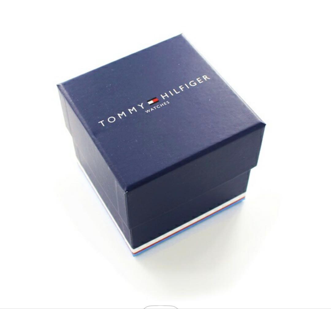 【新品】トミーヒルフィガー 腕時計 メンズ シリコンベルト ブルー