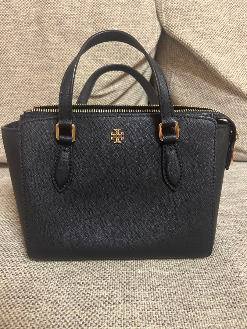 美品】トリーバーチ エマーソン ミニ ジッブ トート2way ショルダー