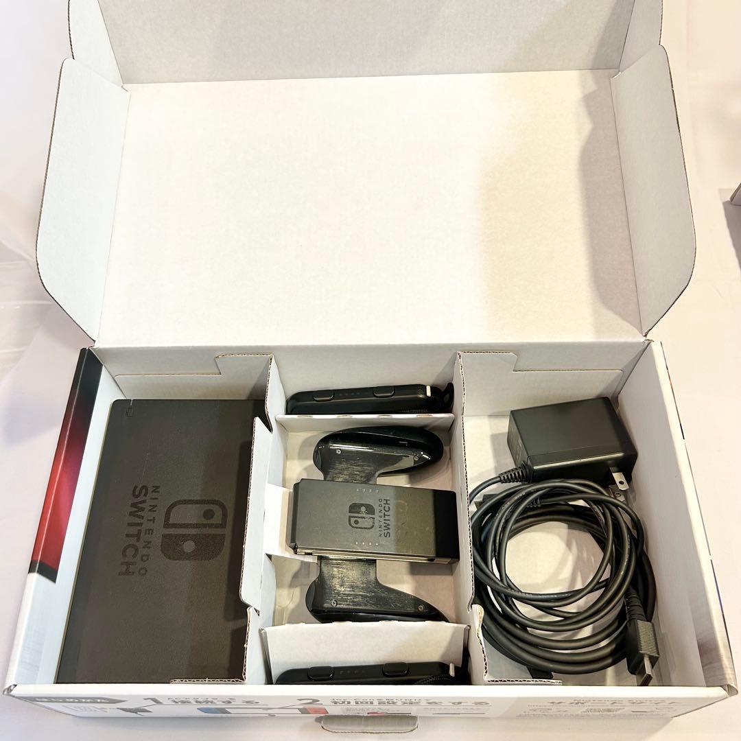 Nintendo Switch 本体 ネオンブルー レッド microSDセット