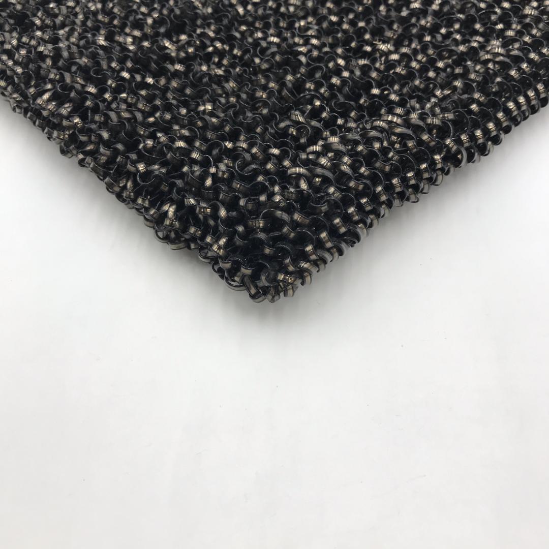 【極美品】 ANTEPRIMA アンテプリマ ハンドバッグ 編み込み 黒 光沢◎