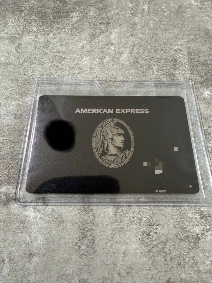 アメックス　カードケース　ケースは付属いたしません　センチュリオン　ノベルティ